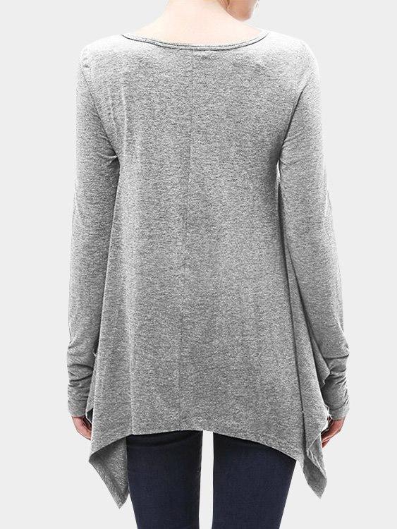 NEW FEELING Womens Long Sleeve T-Shirts