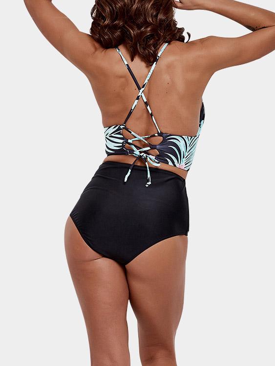NEW FEELING Womens Floral Bikinis