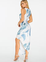 NEW FEELING Womens White Casual Dresses