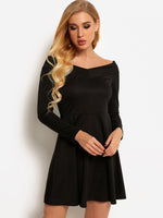 OEM ODM Womens Long Sleeve Mini Dress