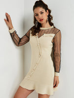 ODM Ladies Long Sleeve Casual Dresses