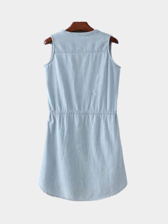 NEW FEELING Womens Blue Midi Dresses