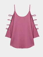 NEW FEELING Womens Pink T-Shirts