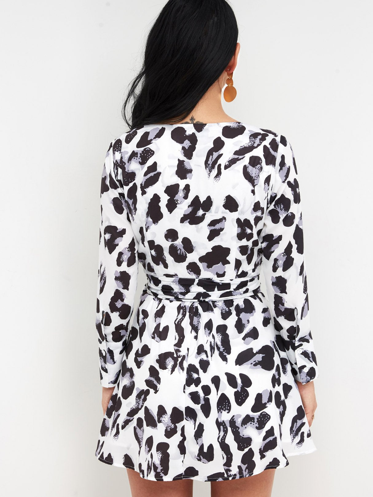 NEW FEELING Womens Multi V-Neck Dresses