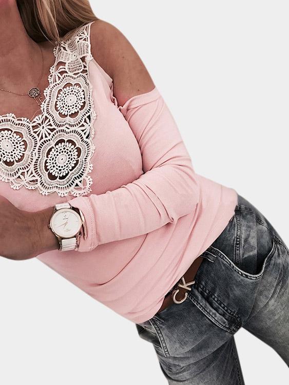 OEM Ladies Pink T-Shirts