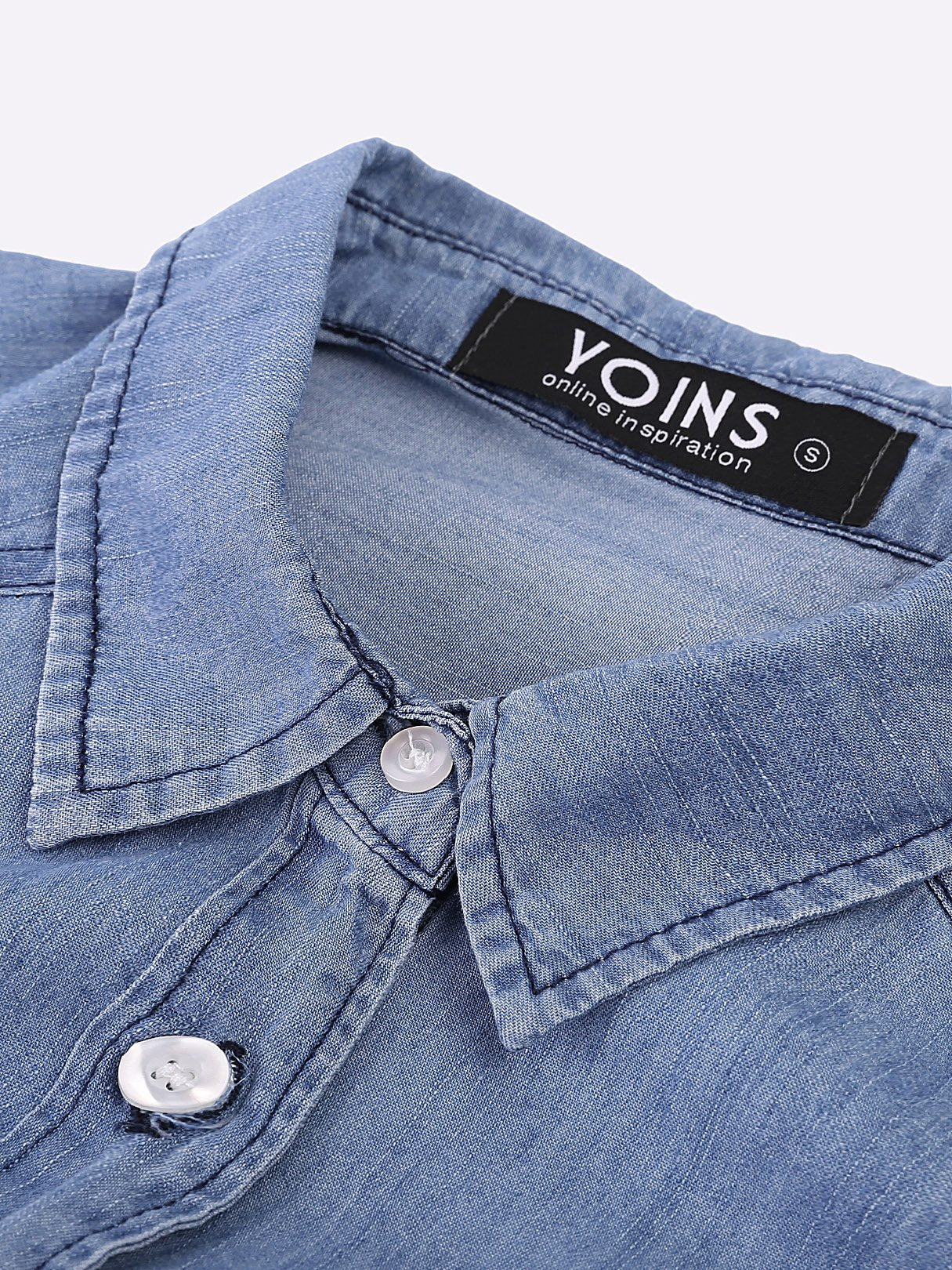 OEM Ladies Blue Blouses