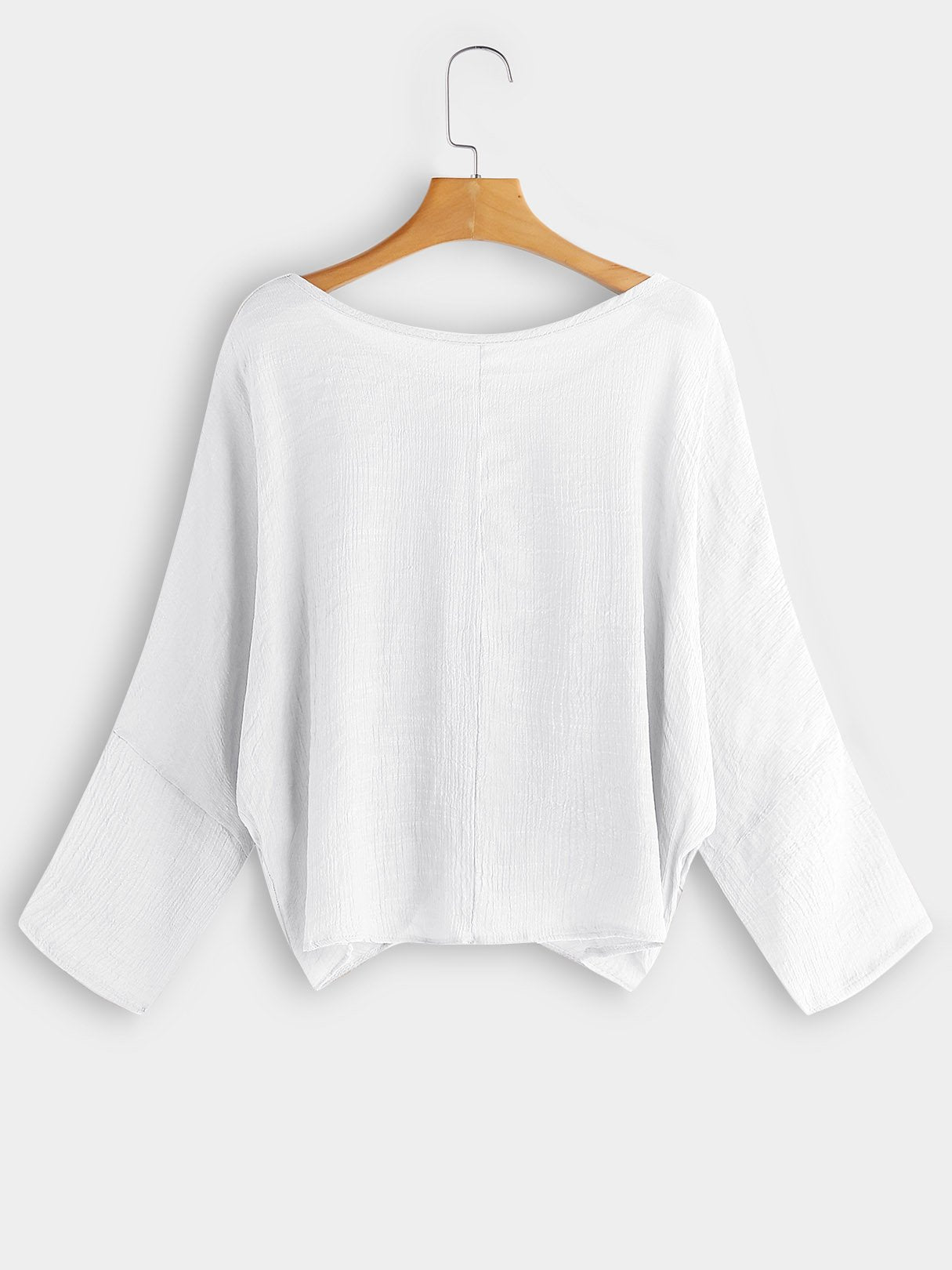 NEW FEELING Womens White T-Shirts