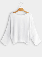 NEW FEELING Womens White T-Shirts