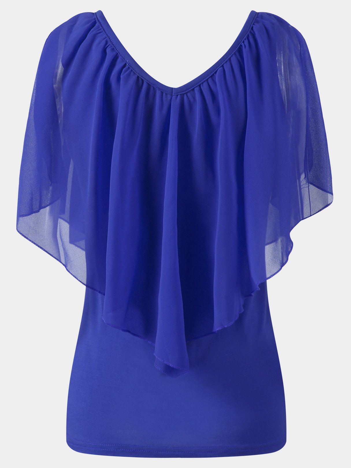 NEW FEELING Womens Blue Blouses