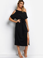 ODM Ladies Half Sleeve Sexy Dress