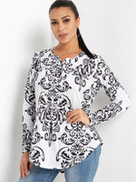 ODM Ladies Long Sleeve Blouses
