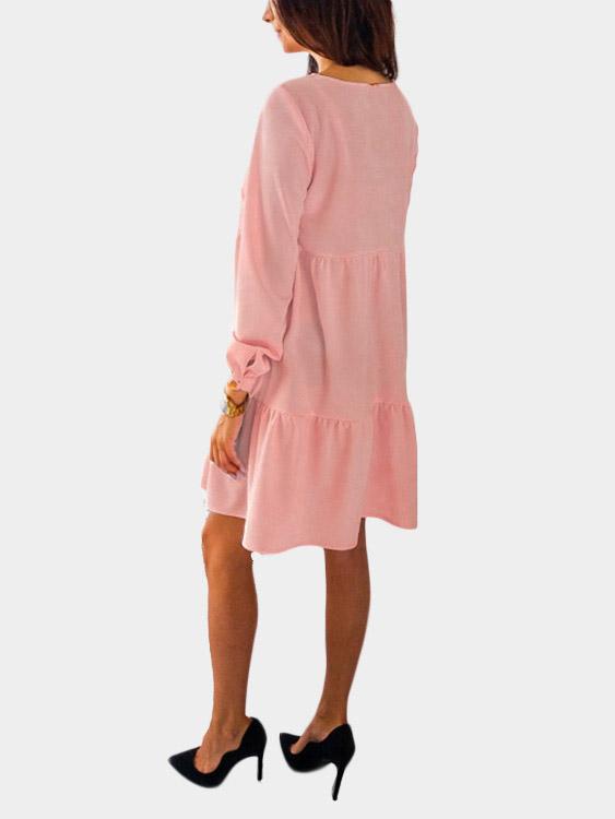NEW FEELING Womens Pink Mini Dresses
