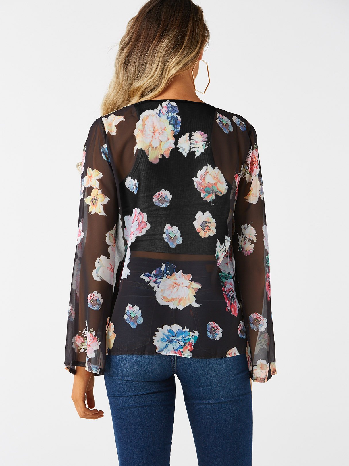 NEW FEELING Womens Black Camis