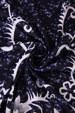 Custom Red And Blue Floral Dress