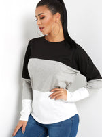 OEM Ladies Color Block T-Shirts