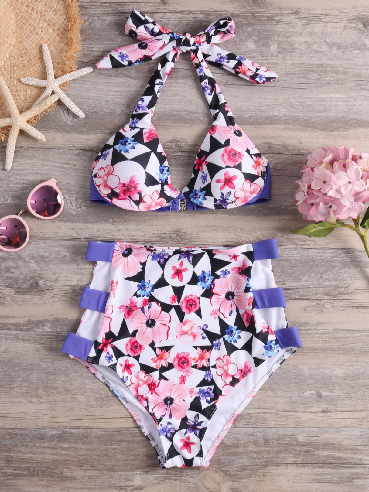 OEM ODM Womens Sleeveless Bikini Set