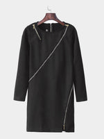 NEW FEELING Womens Black Mini Dresses