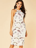 OEM ODM Womens Black Floral Dresses