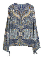Custom Womens 3/4 Sleeve Blouses
