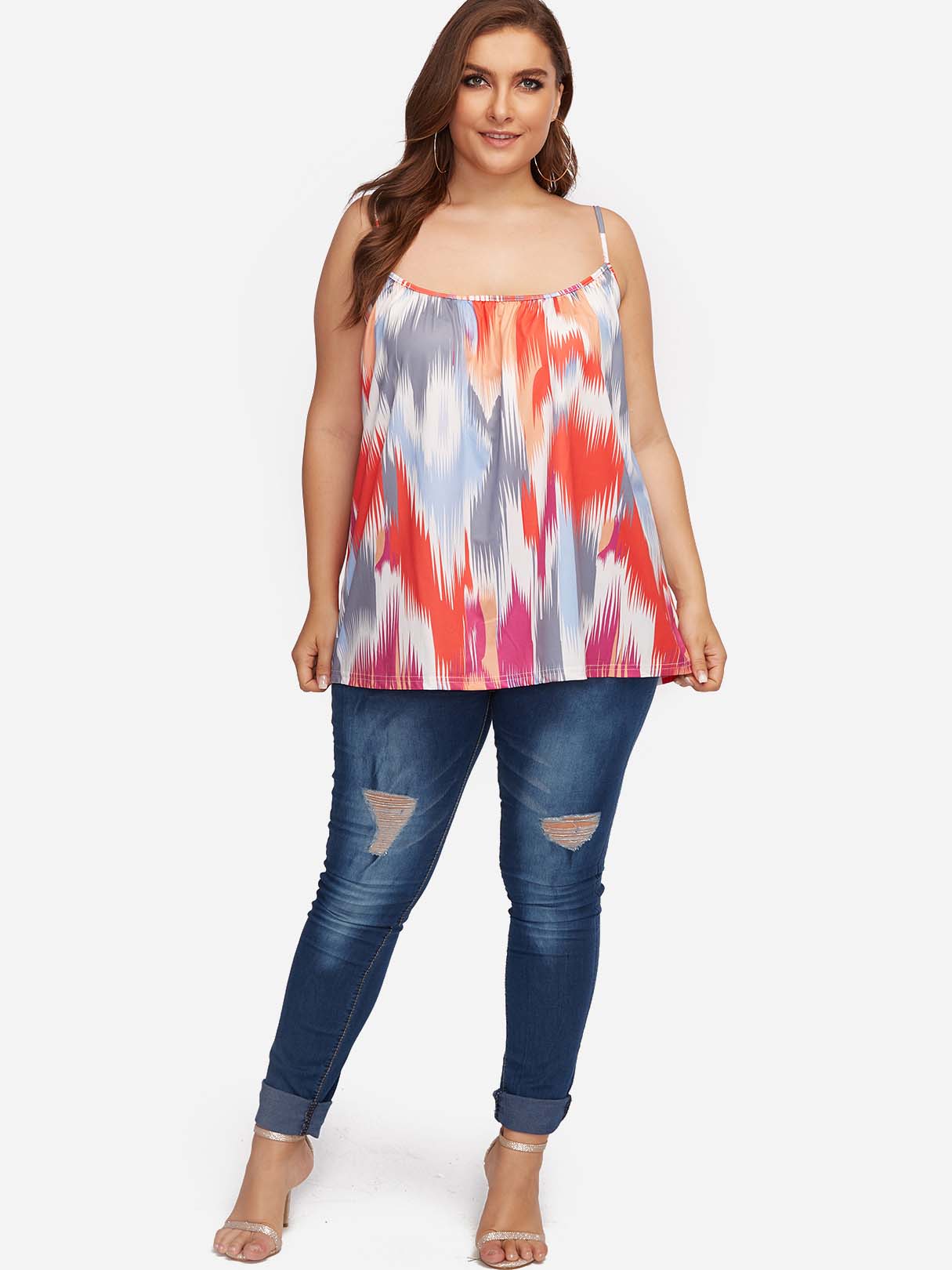 OEM ODM Womens Sleeveless Plus Size Tops