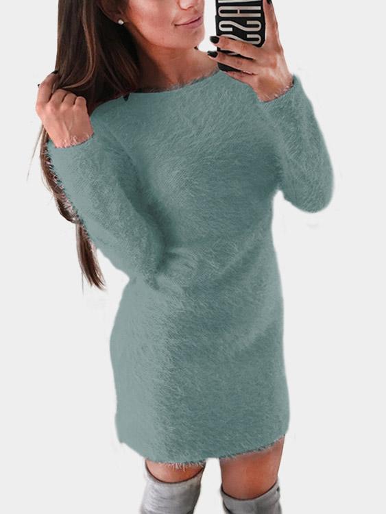ODM Ladies Long Sleeve Mini Dress