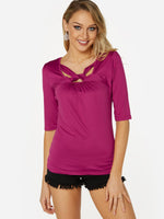 ODM Ladies Half Sleeve T-Shirts