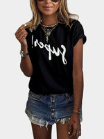 OEM Ladies Black T-Shirts