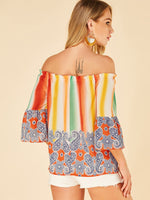 ODM Ladies 3/4 Sleeve Blouses