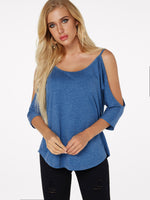 OEM ODM Womens 3/4 Sleeve T-Shirts