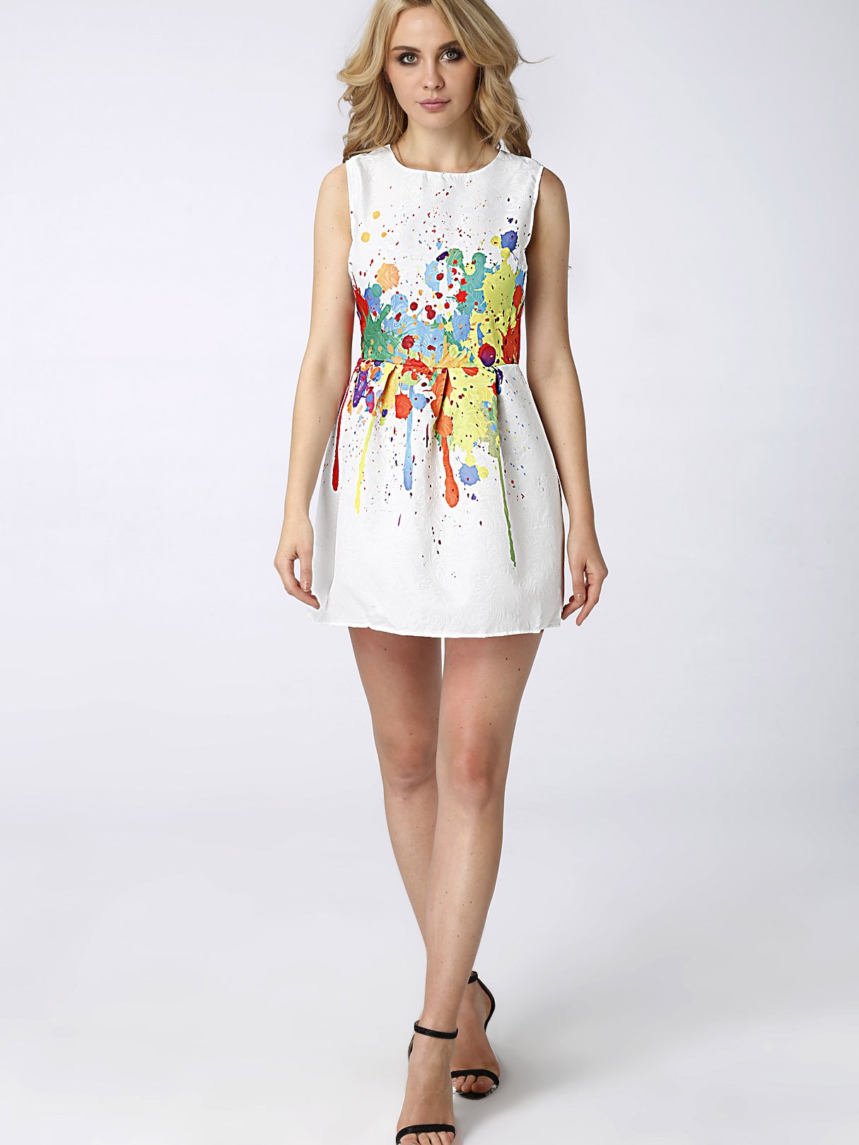 ODM Ladies Sleeveless Mini Dress