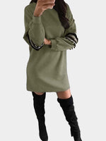 OEM Ladies Green Mini Dresses