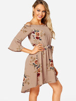 ODM Ladies Half Sleeve Dresses