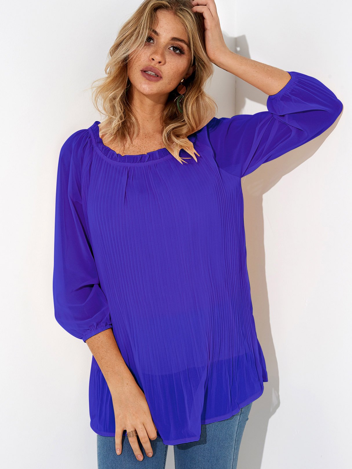Custom Long Sleeve Blouses For Juniors