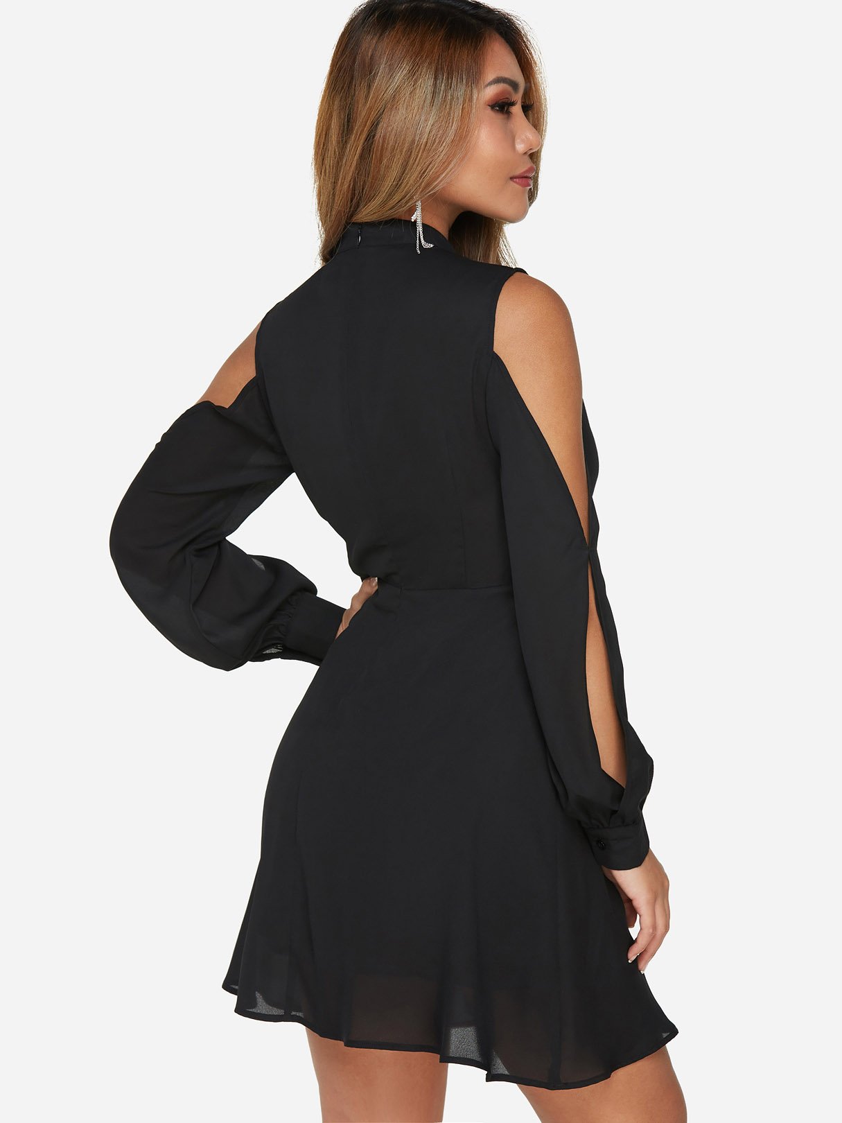 NEW FEELING Womens Black Sexy Dresses