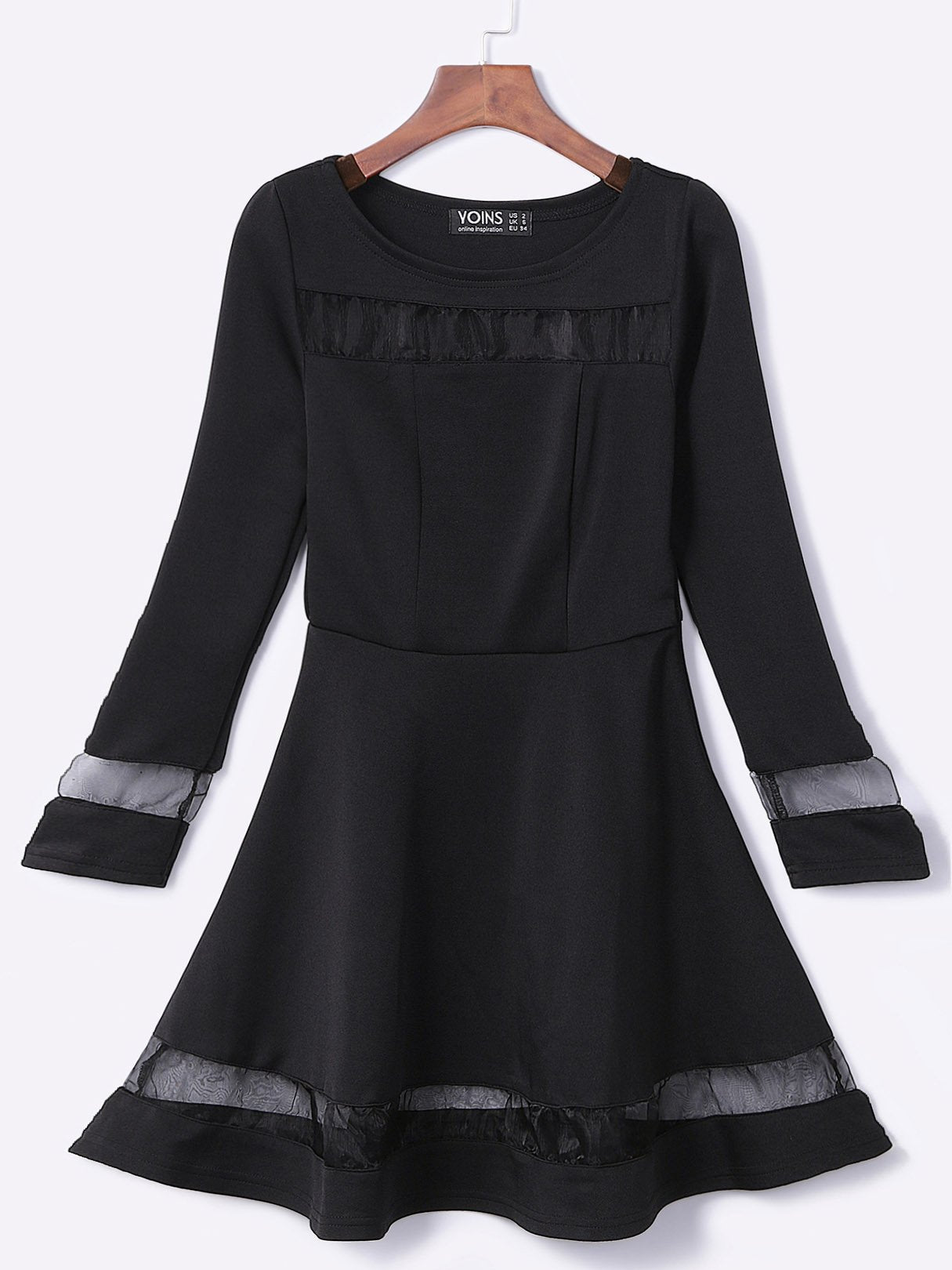 OEM Ladies Black Mini Dresses