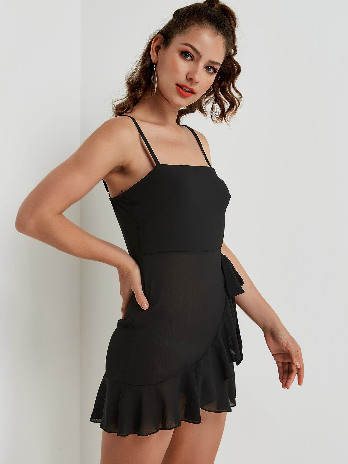 OEM Ladies Black Sexy Dresses