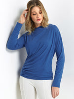 OEM Ladies Blue T-Shirts