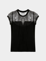 NEW FEELING Womens Black T-Shirts