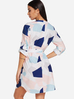 NEW FEELING Womens White Shirt Dresses