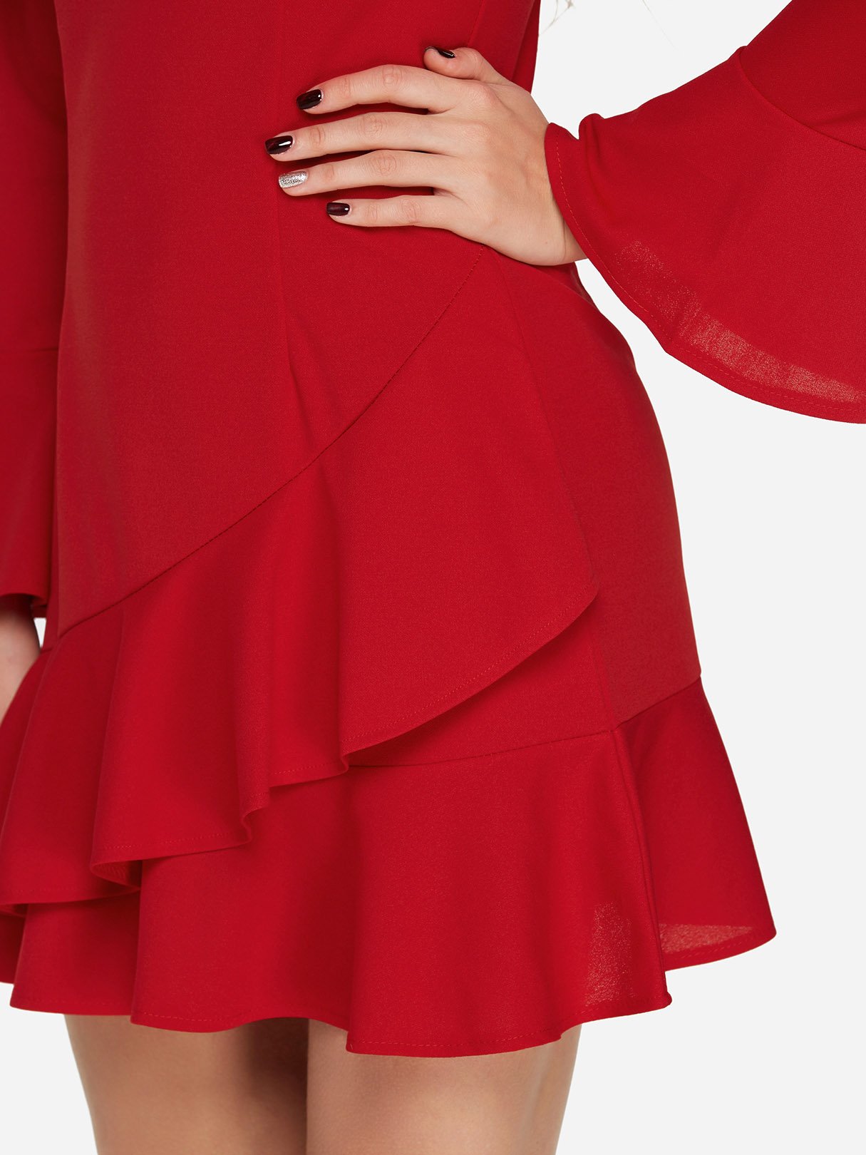 OEM ODM Womens Long Sleeve Sexy Dress