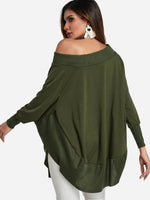 NEW FEELING Womens Army Green Sexy Dresses