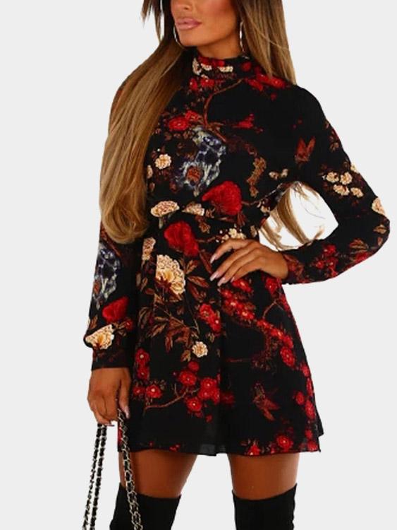 OEM Ladies Black Mini Dresses