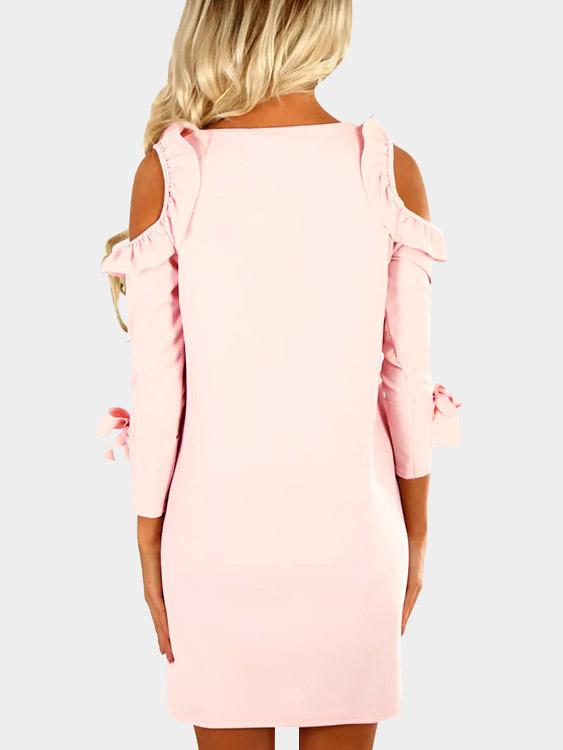 NEW FEELING Womens Pink Mini Dresses