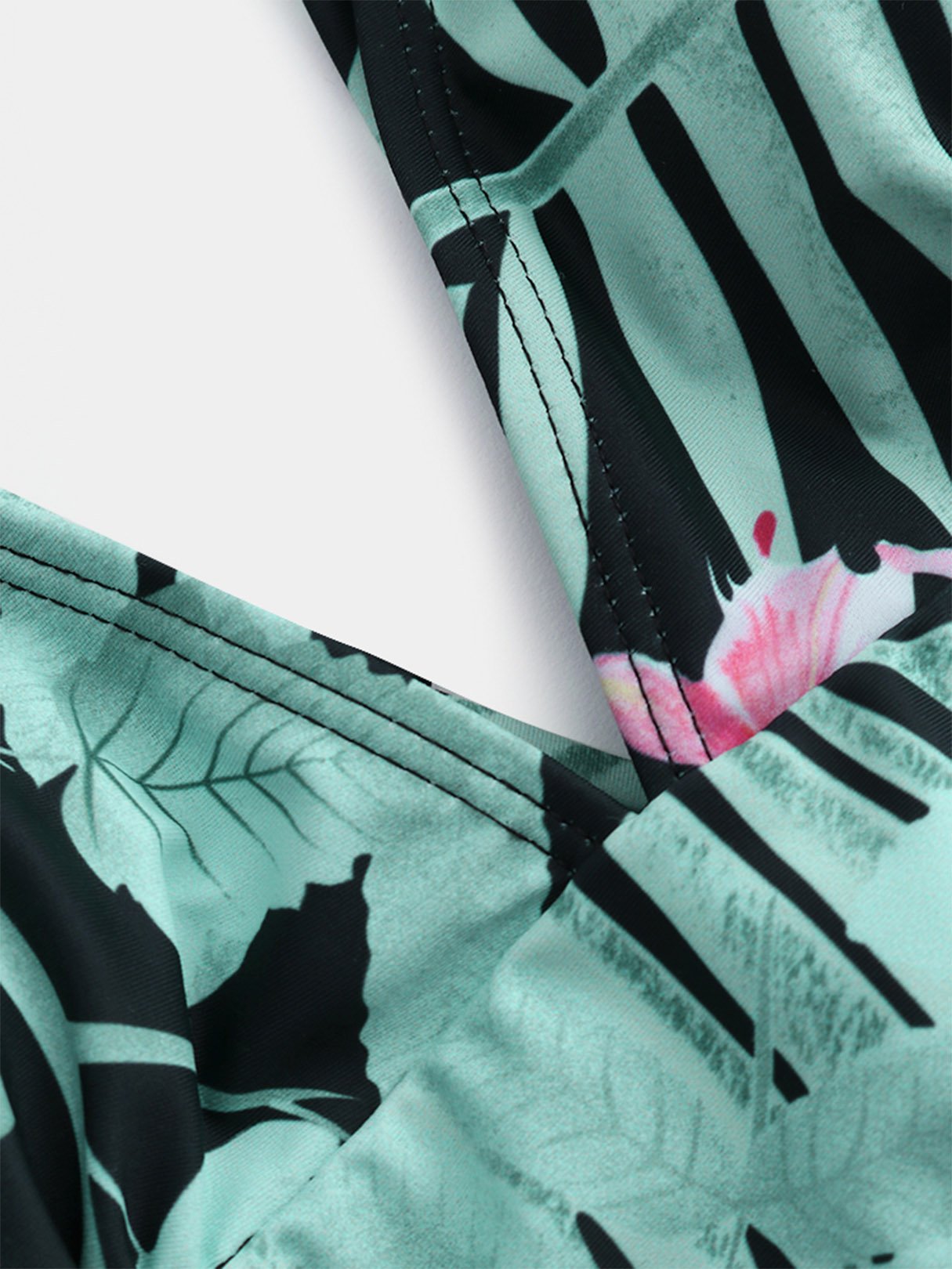 Custom Ladies V-Neck Bikini Set