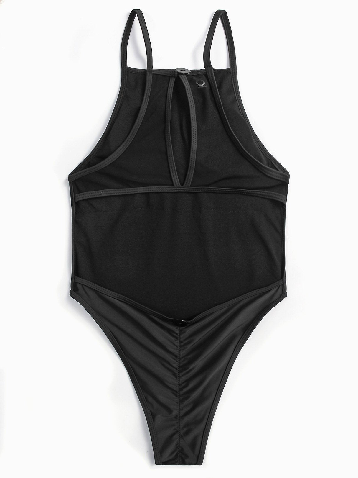 NEW FEELING Womens Black One-Pieces