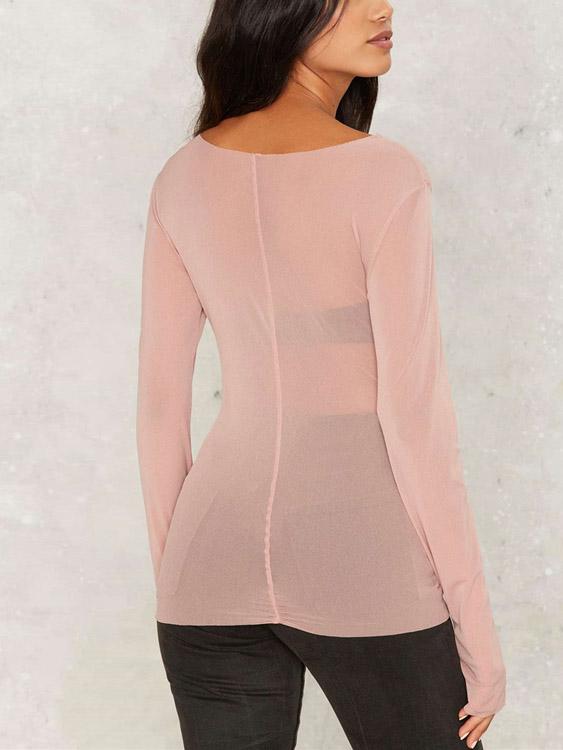 OEM Ladies Pink T-Shirts
