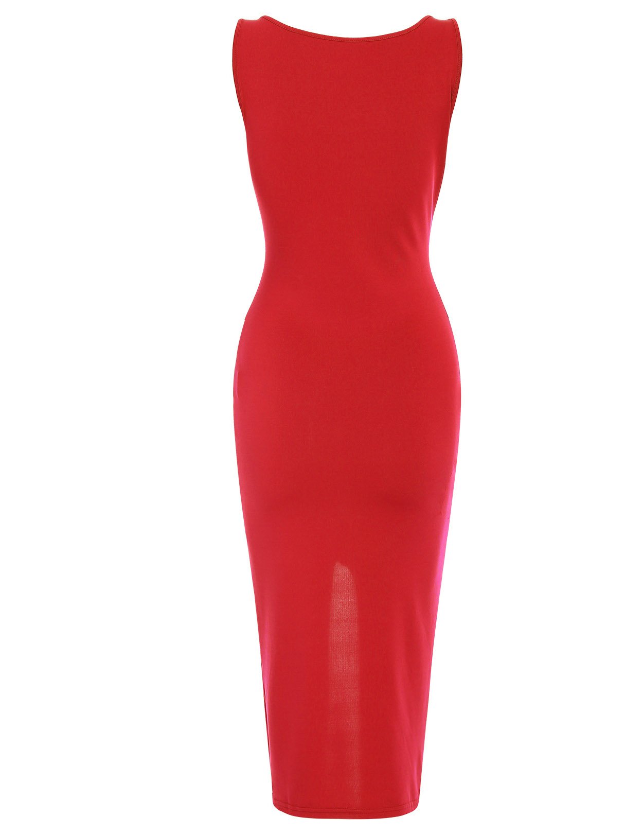 OEM Ladies Red Bodycon Dresses