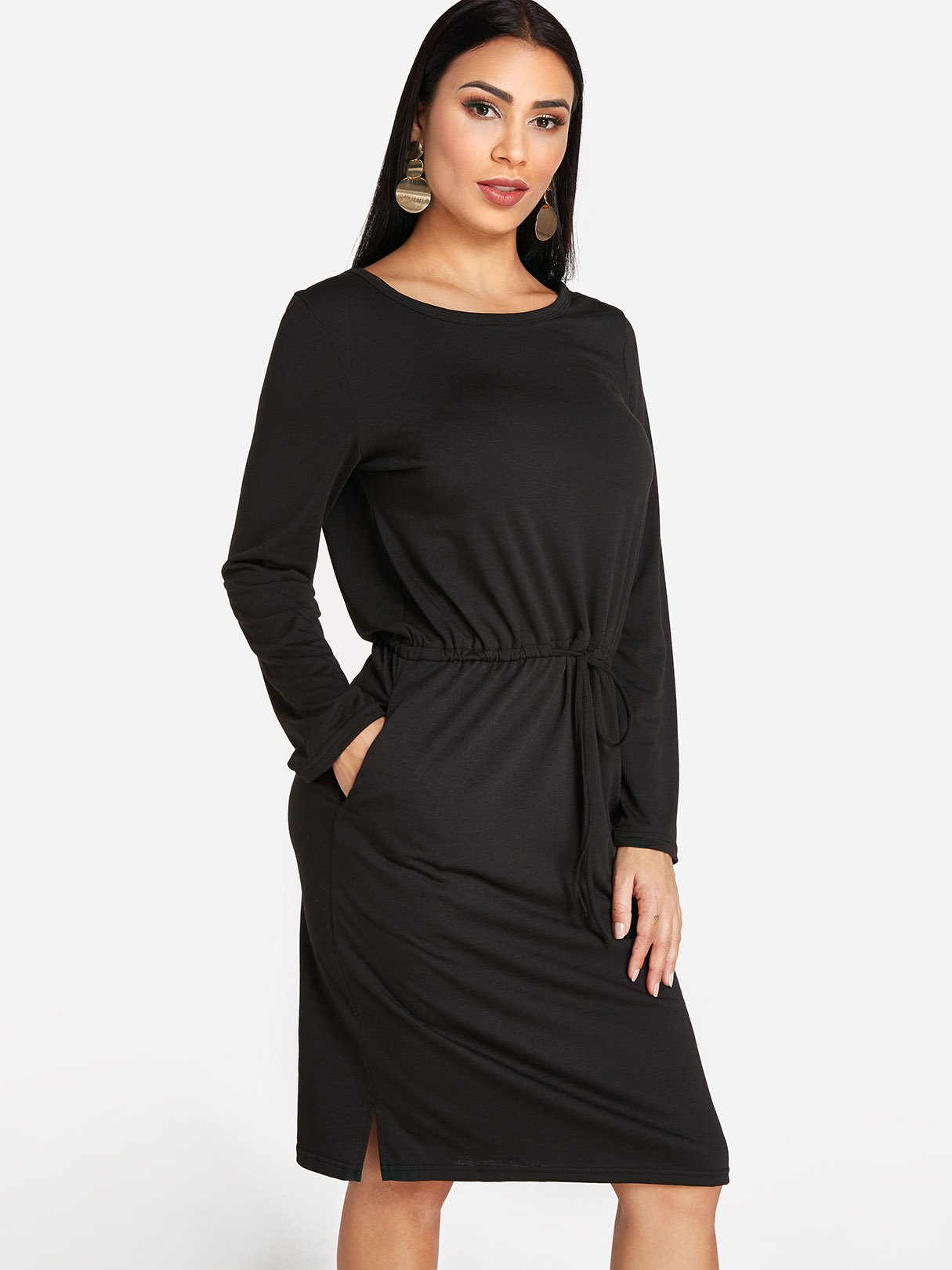 Custom Womens Long Sleeve Dresses