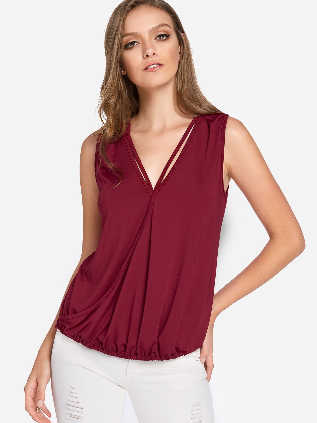 ODM Ladies Sleeveless Tank Top