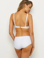 NEW FEELING Womens White Bikinis
